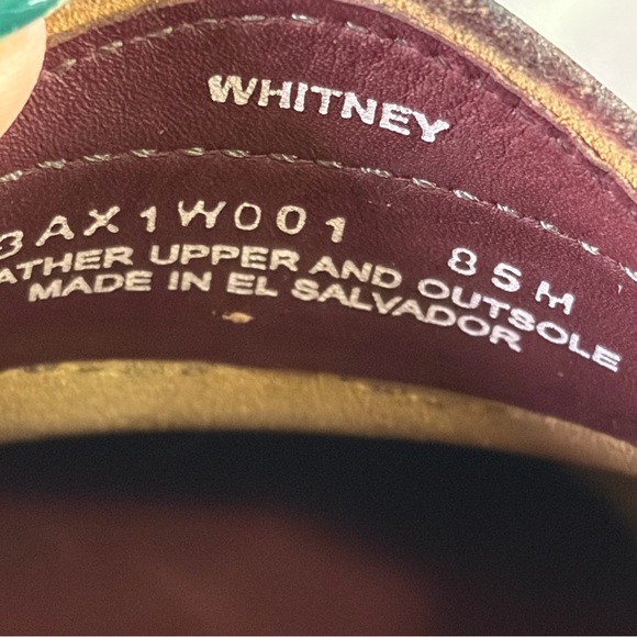 Weejuns G.H. Bass Whitney oxblood Burgundy Leather Loafers women’s 8.5 shoes - Picture 13 of 16